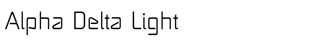 Alpha Delta Light